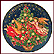 Trimming The Tree Collector Plate by Peggy L. Toole THUMBNAIL