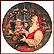 Santa's Loving Touch Collector Plate THUMBNAIL