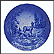 Wild Deer In Forest Collector Plate by Hans Mueller THUMBNAIL