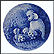 Grey Poodles Collector Plate THUMBNAIL