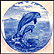 Dolphins Collector Plate THUMBNAIL