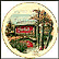 Coca-Cola Barn - artist signed Collector Plate by Ray Day THUMBNAIL