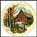 Mail Pouch Barn - artist signed Collector Plate by Ray Day THUMBNAIL