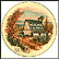 Meramec Caverns Barn - artist signed Collector Plate by Ray Day THUMBNAIL