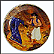 Traveling Companions Collector Plate by Disney Studio Artists THUMBNAIL