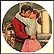 Kissing Elvis Collector Plate by Bruce Emmett THUMBNAIL