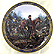 Stonewall Jackson Collector Plate by John Paul Strain THUMBNAIL