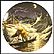 In Moonglow One Drinks, While His Spirit Guides Slink Collector Plate by D. L. "Rusty" Rust THUMBNAIL