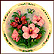 Hibiscus Garden Collector Plate by Lena Liu THUMBNAIL