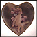 Silent Beauty Collector Plate by Bessie Pease Gutmann THUMBNAIL