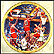 1986 Playoffs Collector Plate by Chuck Gillies THUMBNAIL
