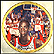 1993 Champions Collector Plate by Chuck Gillies THUMBNAIL