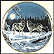 Midnight Clear Collector Plate by Persis Clayton Weirs THUMBNAIL
