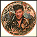 Hound Dog Bop Collector Plate by Bruce Emmett THUMBNAIL