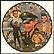 Red, White And G.I. Blues Collector Plate by Bruce Emmett THUMBNAIL