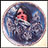 Violet Vision Collector Plate by Ernie Cselko THUMBNAIL