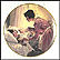 May: A Mother's Love Collector Plate by Norman Rockwell THUMBNAIL