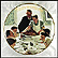 November: Thanksgiving Collector Plate by Norman Rockwell THUMBNAIL