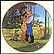 Love's Embrace Collector Plate by Disney Studio Artists THUMBNAIL