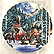 Before the Hunt Collector Plate by Kirk Randle THUMBNAIL