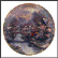 January - Lamplight Bridge Collector Plate by Thomas Kinkade THUMBNAIL