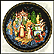 The Magic Land of Prince Gvidon Collector Plate by Galina Zhiryakova THUMBNAIL