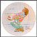 Lullaby Collector Plate by Bessie Pease Gutmann THUMBNAIL