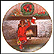 The Littlest Stocking Collector Plate by June Colbert THUMBNAIL