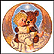 Legend Of The Prayer Bear I Collector Plate by Tim Hildebrandt THUMBNAIL