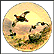 Red Grouse Collector Plate by Rodger McPhail THUMBNAIL