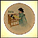 Sleep Tight Collector Plate by Norman Rockwell THUMBNAIL