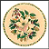 Christmas Rose Collector Plate THUMBNAIL