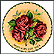 Americana Rose Collector Plate THUMBNAIL
