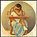 His Majesty Collector Plate by Bessie Pease Gutmann THUMBNAIL
