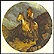 Texas Night Herder Collector Plate by Frank Tenney Johnson THUMBNAIL