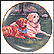 Peaceful Pals Collector Plate by Patricia Bourque THUMBNAIL
