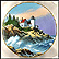 Bass Harbor Head Lighthouse Collector Plate by Charles Carter THUMBNAIL