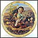 Welcome 2000 - Strolling Along Collector Plate by M I Hummel THUMBNAIL