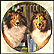 Bookends Collector Plate by Edward Aldrich THUMBNAIL
