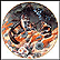 Chipmunks At Lunch Collector Plate by Amy Brackenbury THUMBNAIL
