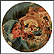 The Starlit Creche Collector Plate by Jean-Claude Guidou THUMBNAIL