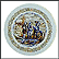 The Landing At North Island Collector Plate by Andre Restieau THUMBNAIL