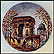 L' Arc De Triomphe Collector Plate by Louis Dali THUMBNAIL