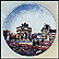 Le Jardin Des Tuileries Collector Plate by Louis Dali THUMBNAIL