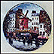 Le Moulin Rouge Collector Plate by Louis Dali THUMBNAIL