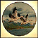 Winter Wings: Snow Geese Collector Plate by Darrell Bush THUMBNAIL