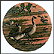 Winter Home Collector Plate by Donald Pentz THUMBNAIL