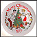 Christmas Collector Plate by Hank Ketchum THUMBNAIL