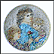 Elizabeth, Jordan And Janie Collector Plate by Edna Hibel THUMBNAIL