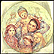 A Tender Moment Collector Plate by Edna Hibel THUMBNAIL